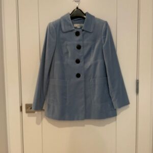 Boden Cotton Velvet Coat